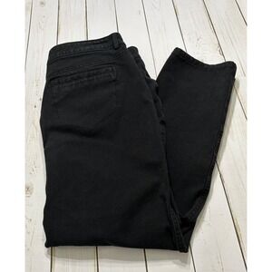 Chicos Womens So Slimming Slim Leg Ankle Jeans 2‎  Black  Stretch